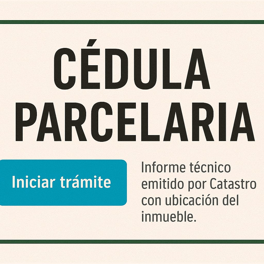Certificado Catastral
