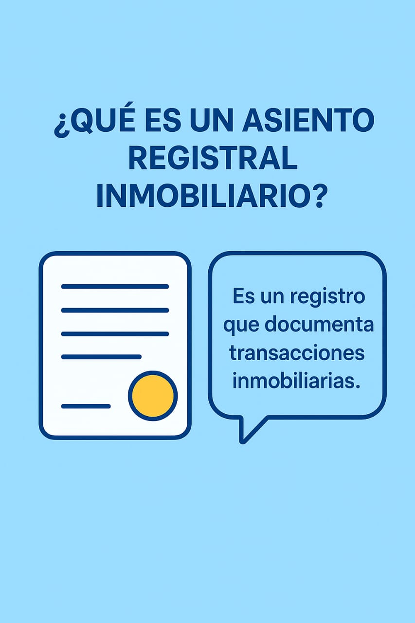ASIENTOS REGISTRAL